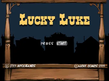 Lucky Luke - Western Fever (EU) screen shot title